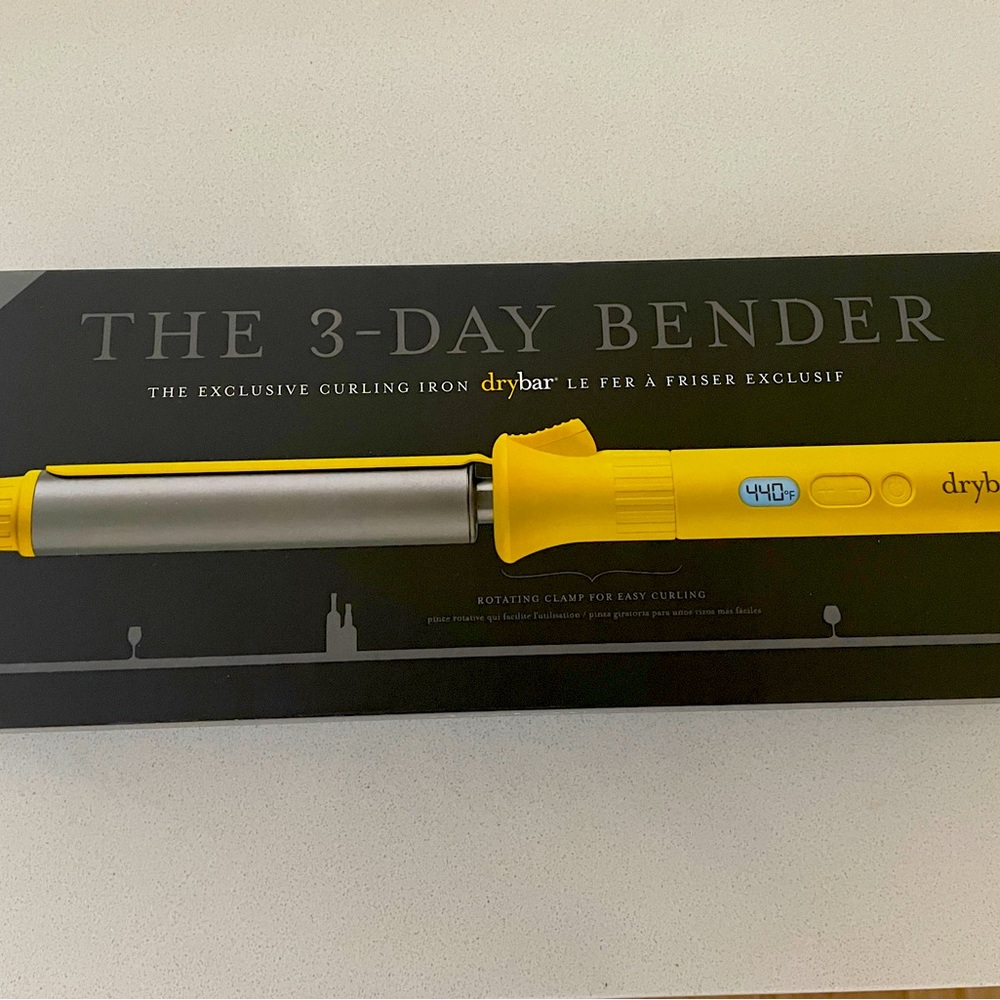 Drybar 3 day bender curling iron
